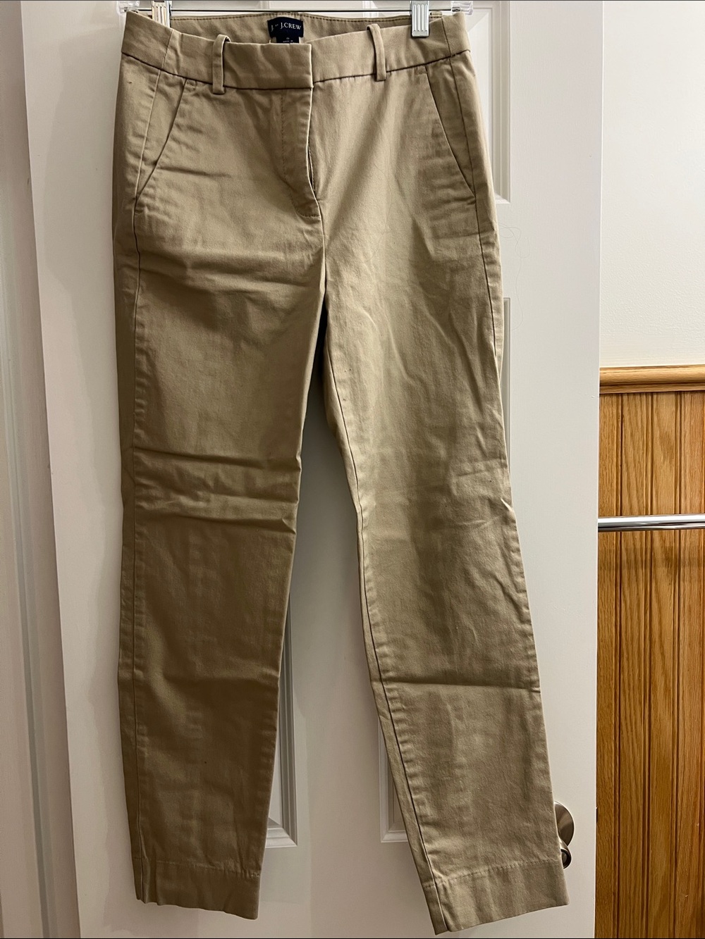 J. Crew Women's Ankle Cropped Chinos - Light Khaki